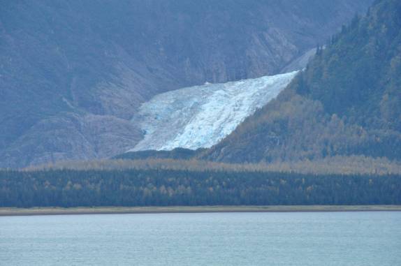 Enorme geleira na região de Haines, no sudeste do Alaska
